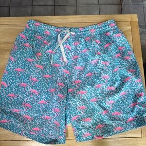 Chubbies Swim Trunks Domingos are for Flamingos 7'' Size XL